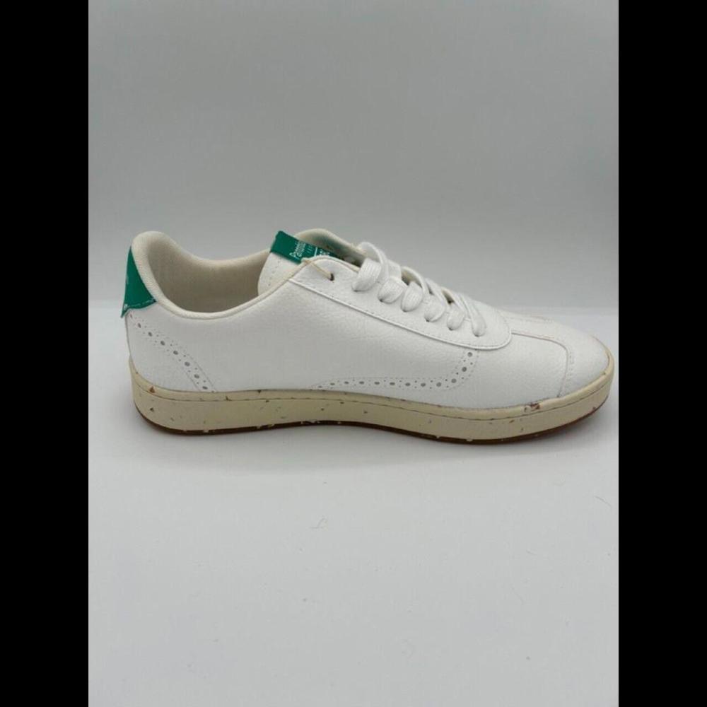 Pantofola D'Oro Caltaro Low Mens Lace Up Leather Sneaker In White Size US 7.5